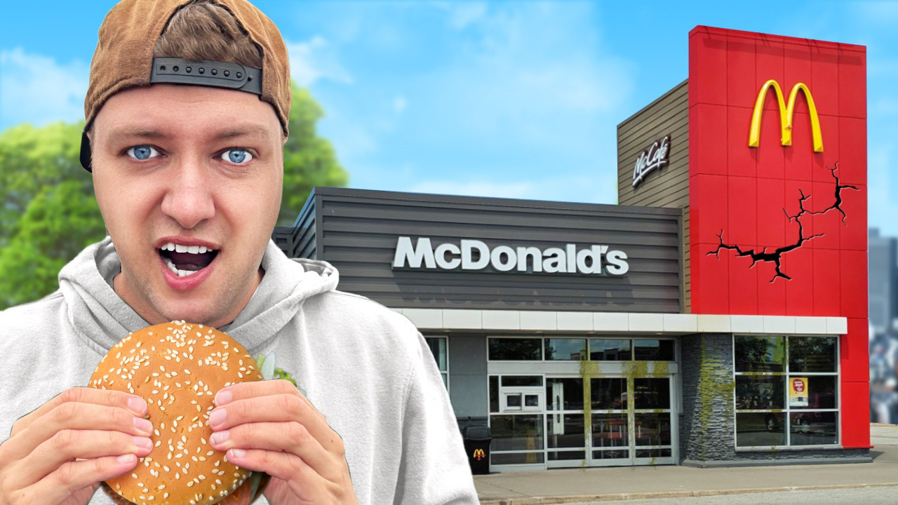 "Ik bezocht een verlaten Mcdonald's!"