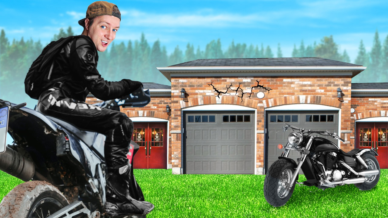 "Ik bezocht een verlaten Motorclub"