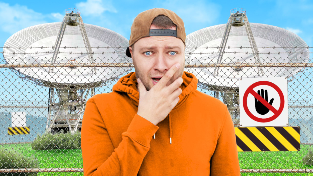 "Ik BEKLOM een verlaten RADIOTOREN"