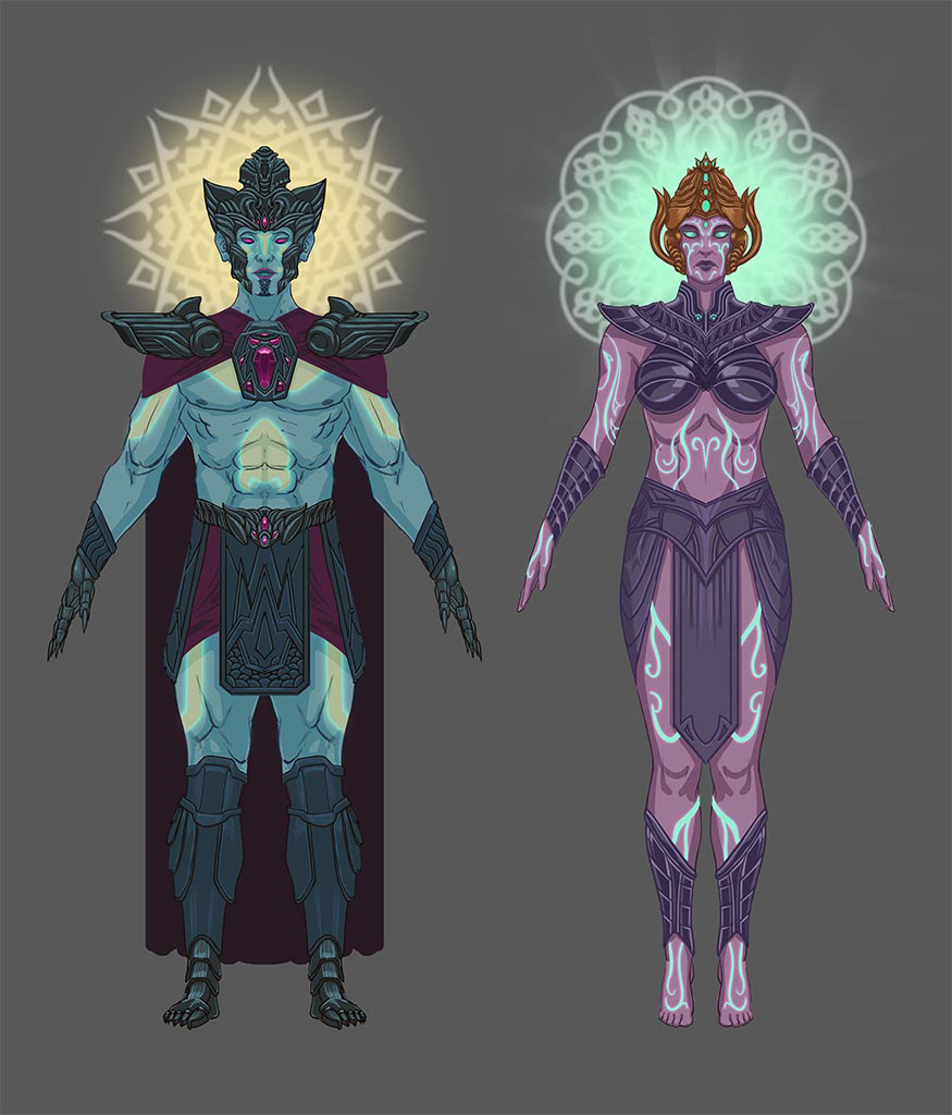 Enchanted Gods (Photoshop)
