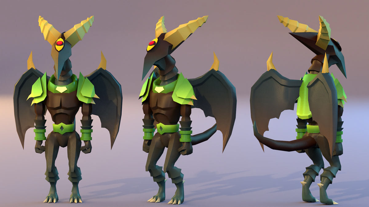 RTS Character Design (Maya, Redshift)