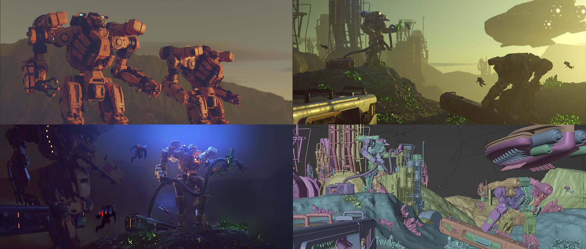Mining Mech Key Frame Process