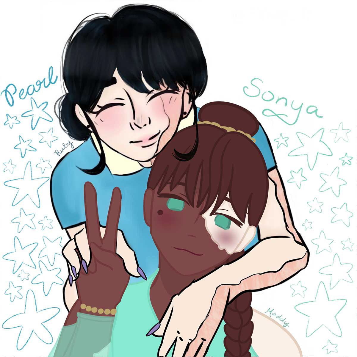 OC Art Collab With Ruby Crawford