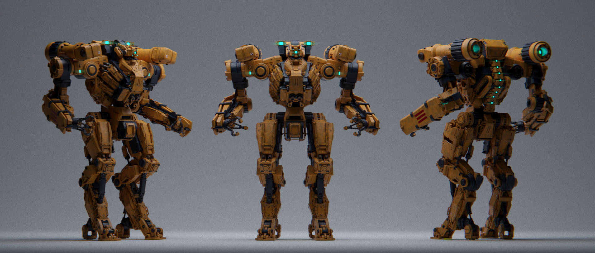 Mining Mech Concept Design