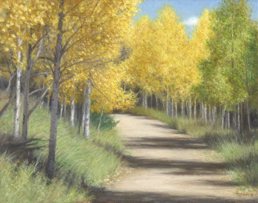 Aspen Lane (Sold) • 11” x 14”