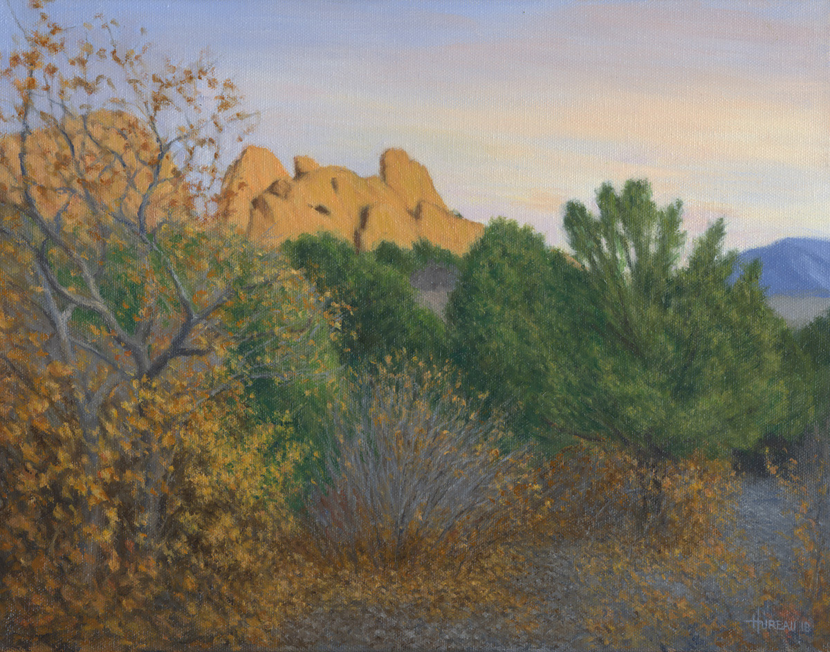 Evening Glow at the Garden of the Gods • 11" x 14"