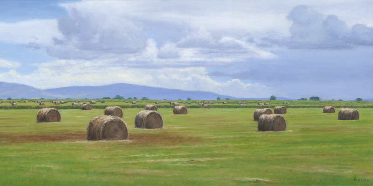 Hay Bales of Alamosa • 15" x 30"