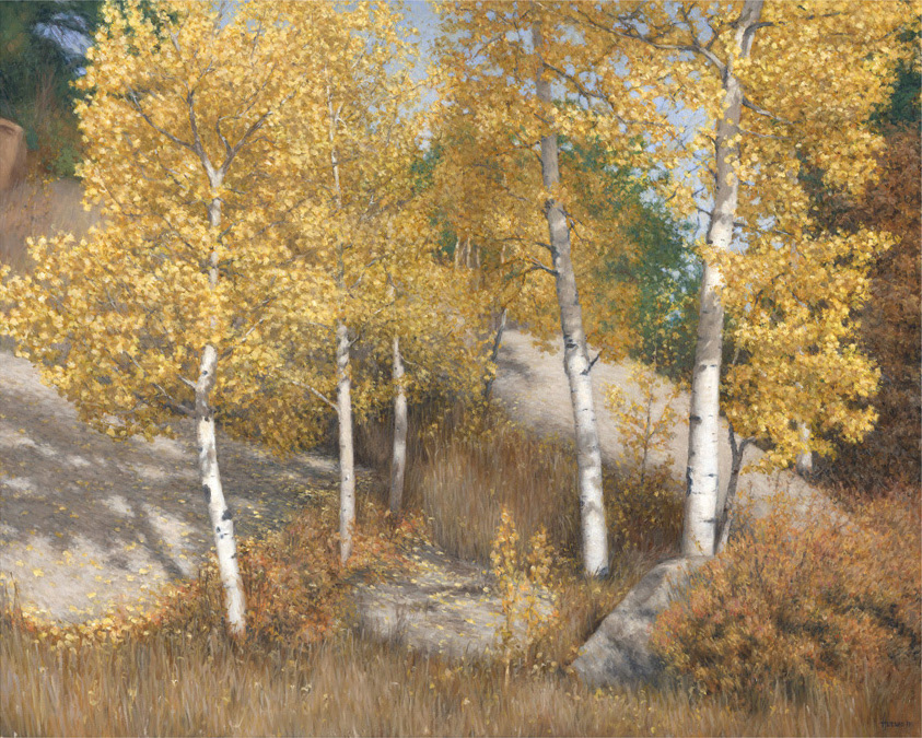 Aspen Cluster (Sold) • 24" x 30"