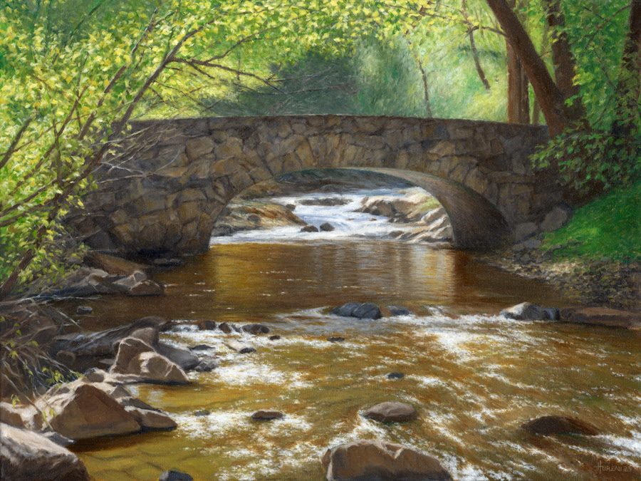 Bridge at Bear Creek • 18" x 24"