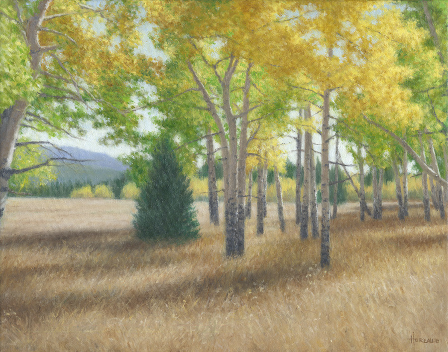 Aspen Meadow • 11” x 14”