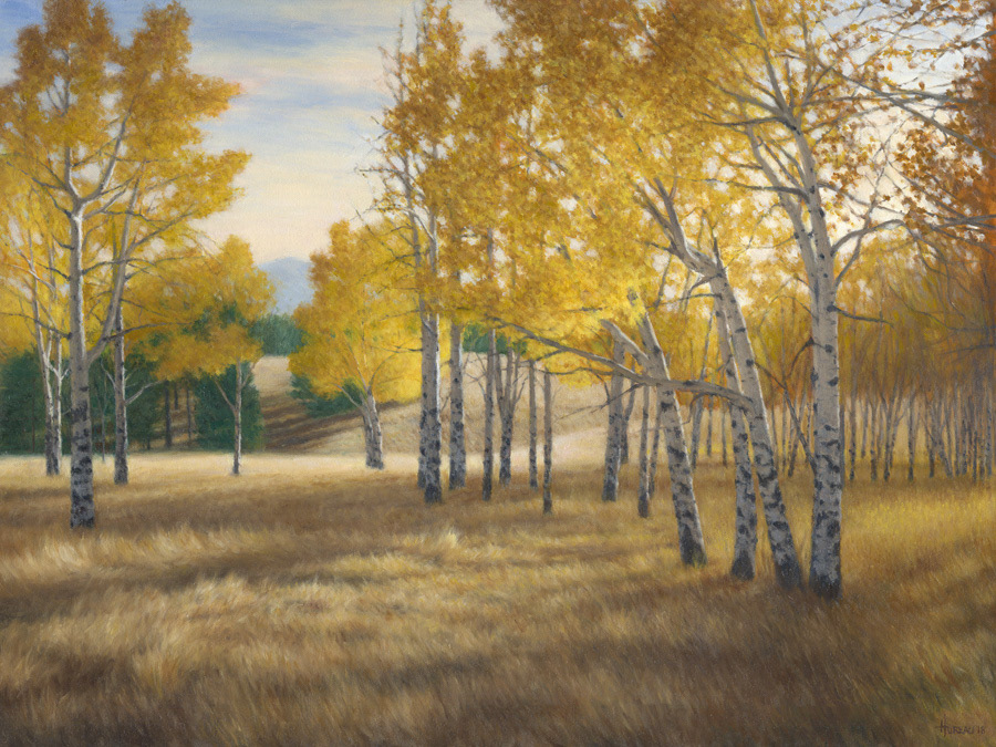 Aspen Glow • 18" x 24"