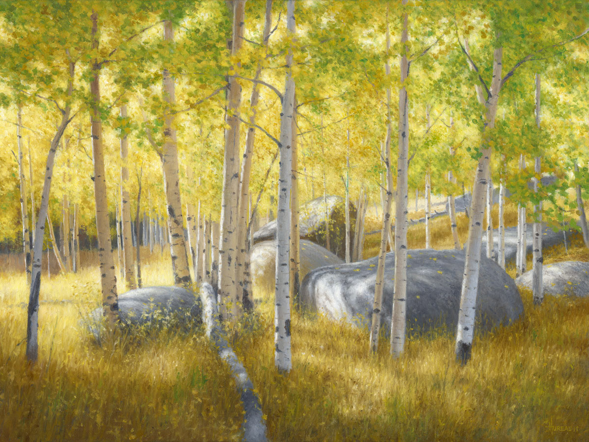 Golden Twilight (Sold) • 18" x 24"