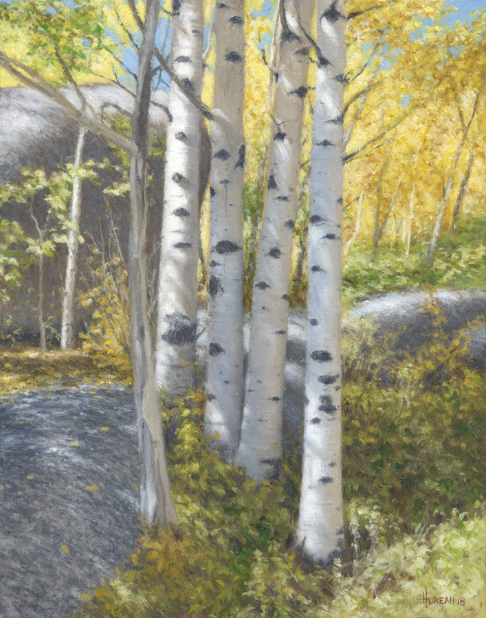 Aspen Knoll (Sold) • 11” x 14”