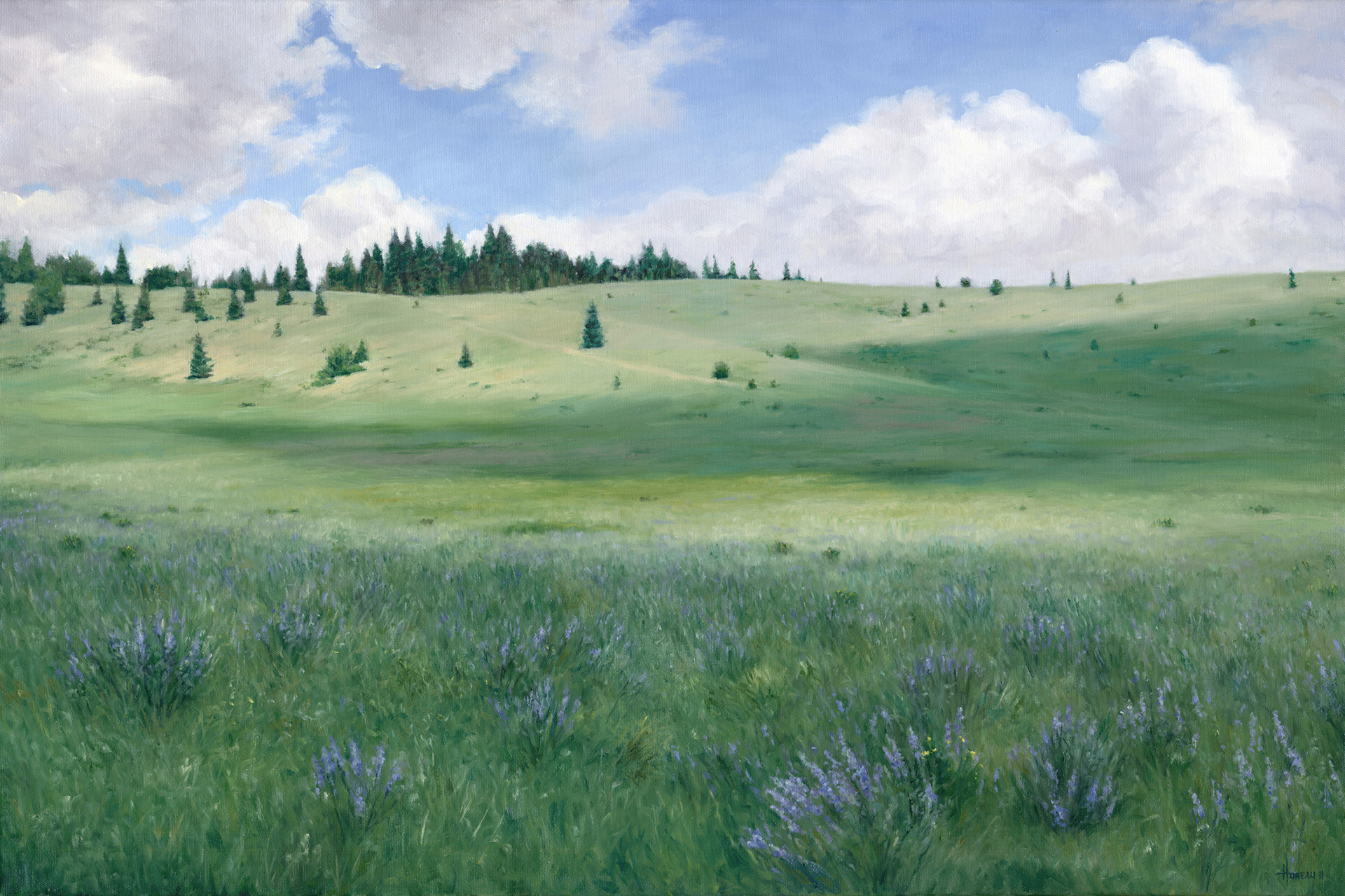 Passing Clouds • 20" x 30"