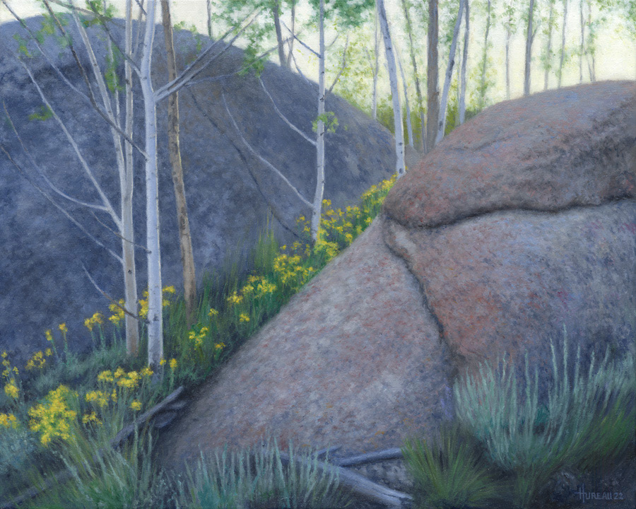 Hidden Gold • 16" x 20"