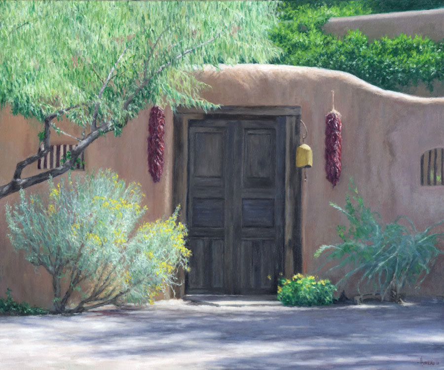 Santa Fe Doorway (Sold) • 20" x 24"