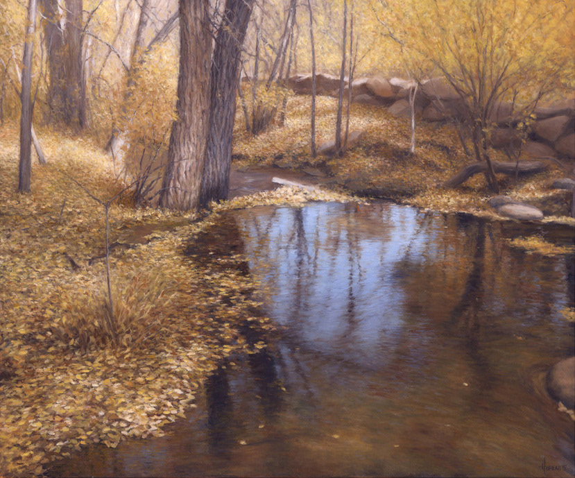 Bear Creek Reflections (Sold) • 20" x 24"