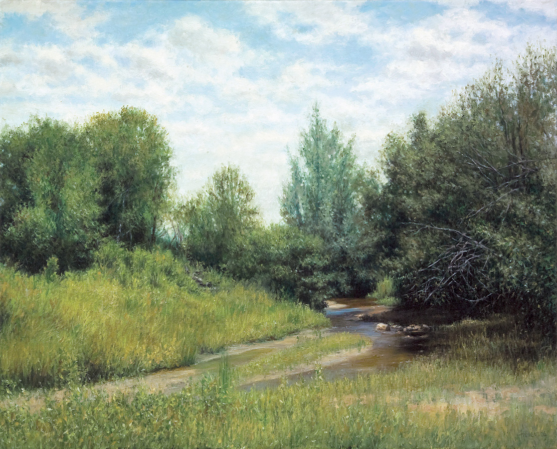 Summer Morning at Monument Creek • 18" x 24"