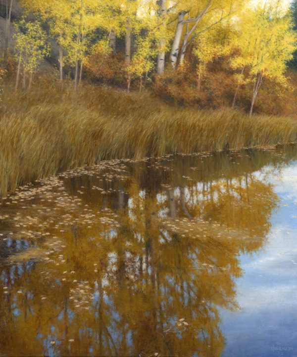 Golden Reflections • 20" x 24"