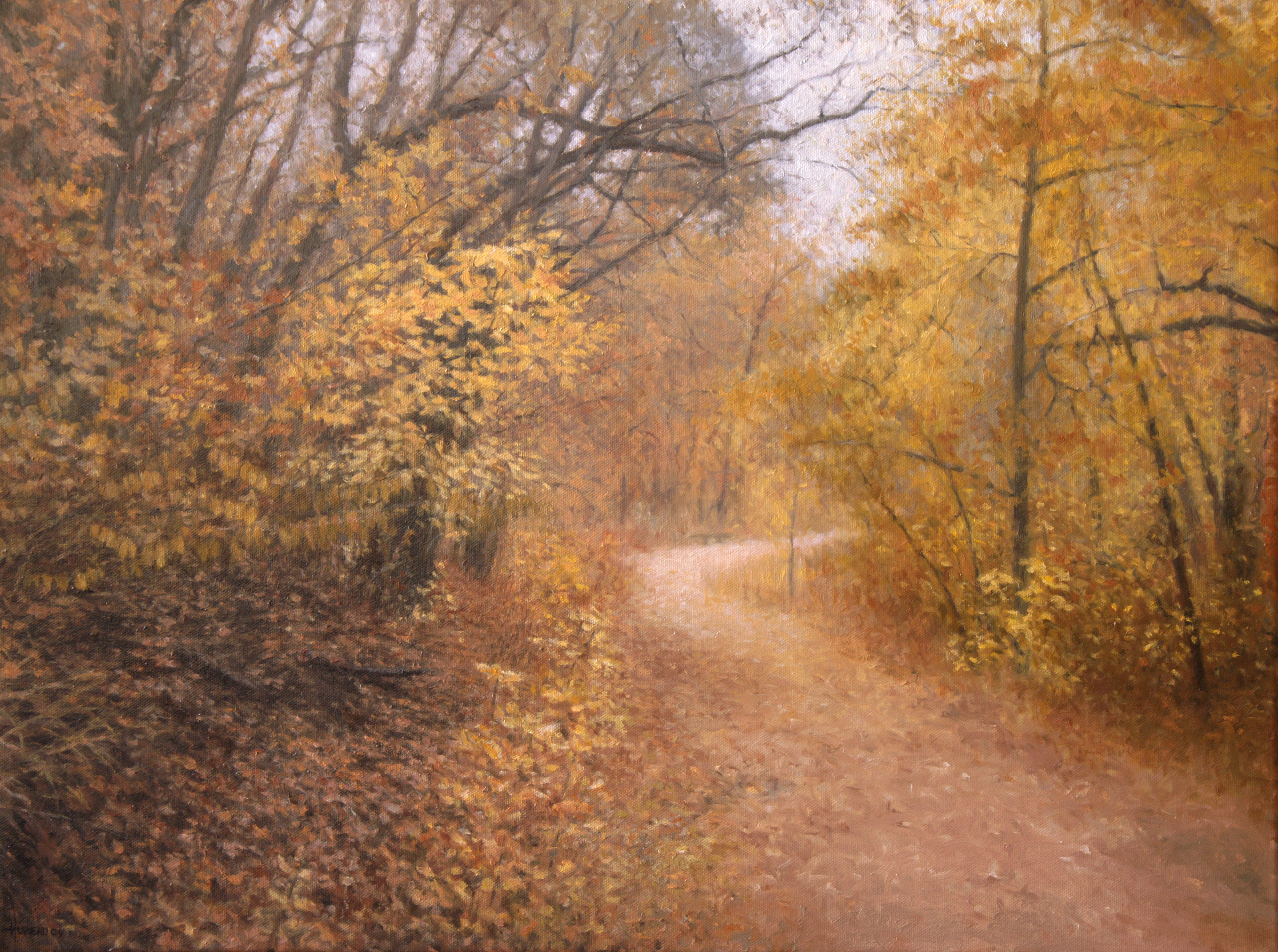 Bear Creek Path • 18" x 24"