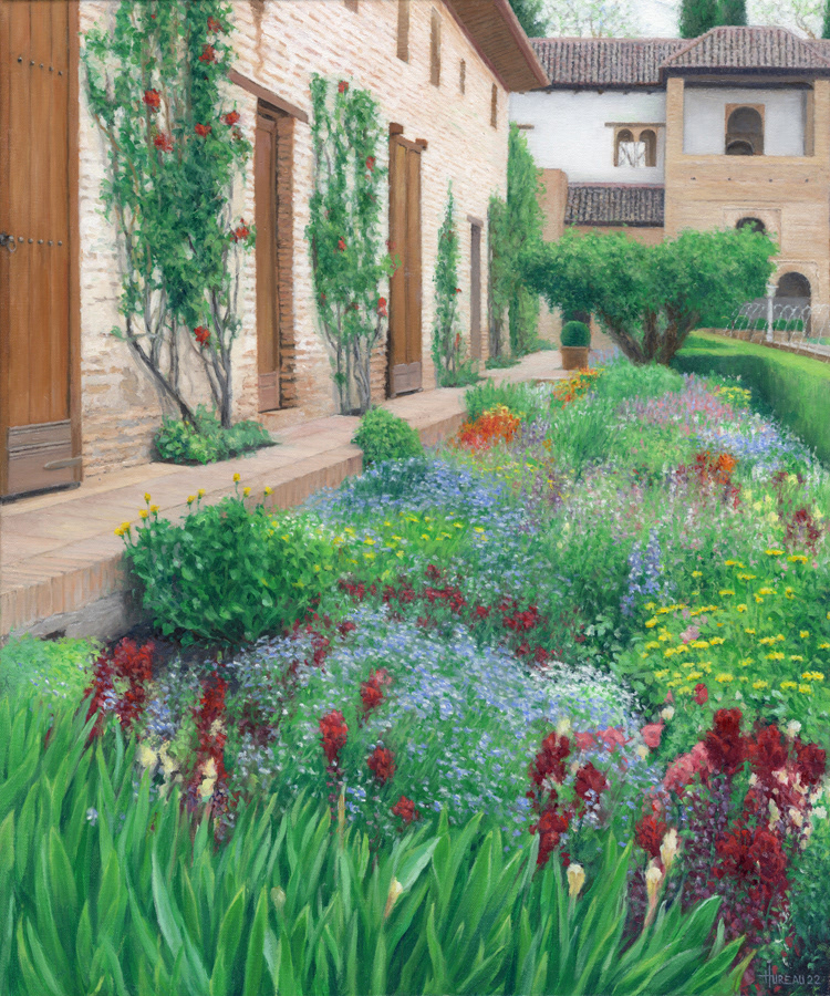 Gardens of the Alhambra • 20" x 24"