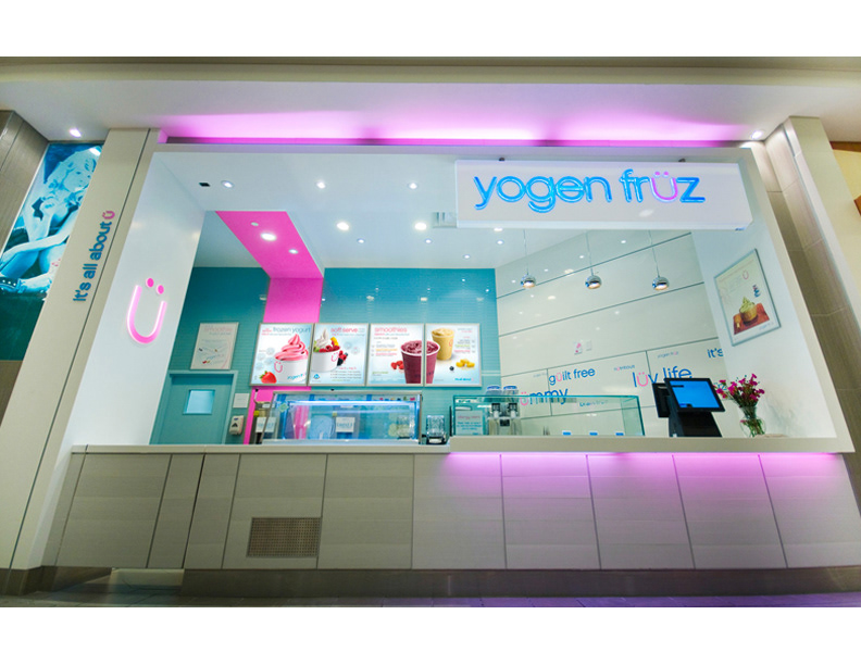 Yogen Fruz In-line store Alberta, Canada