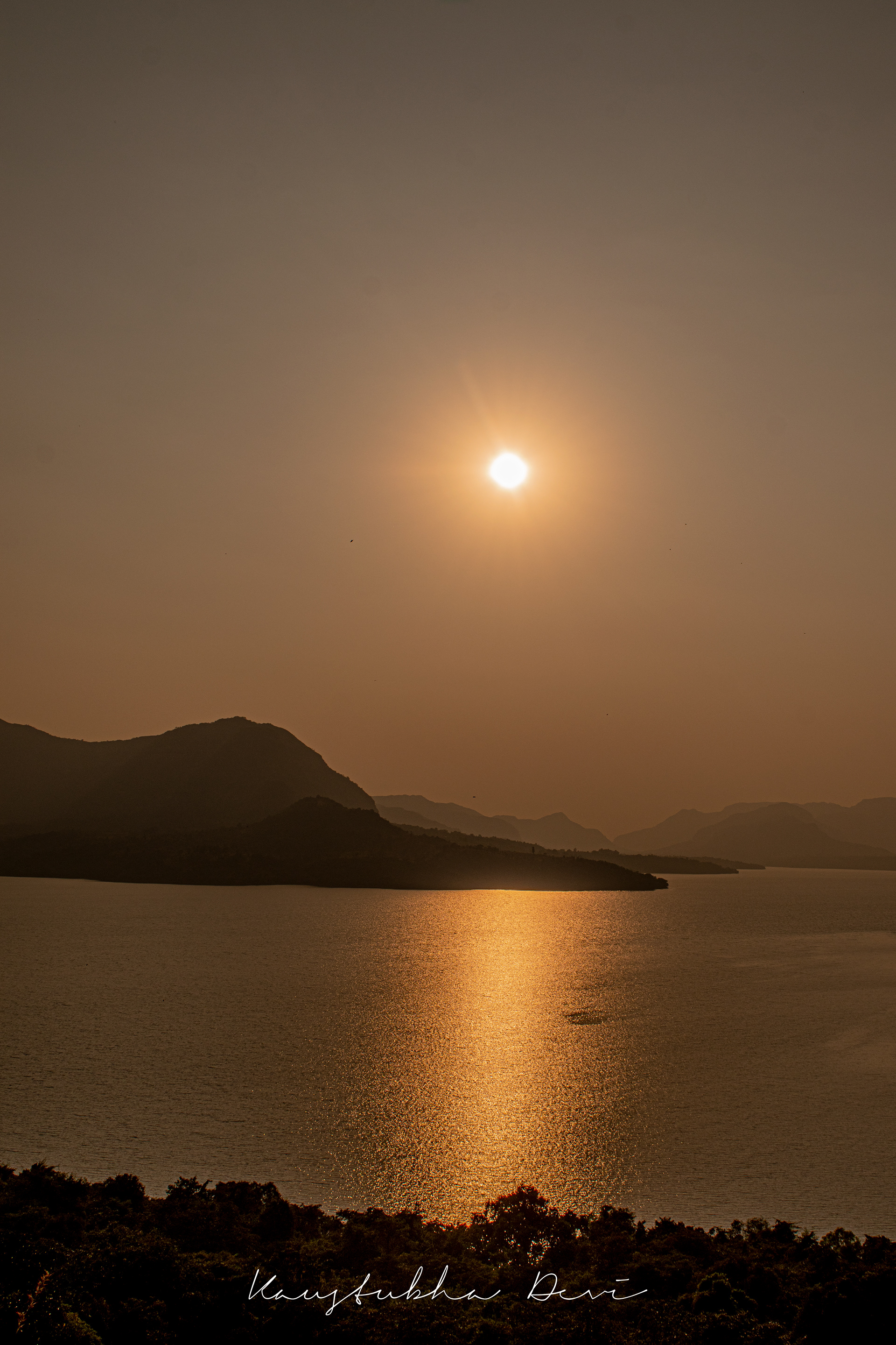 Mushi Dam back water @ Mulshi Pune