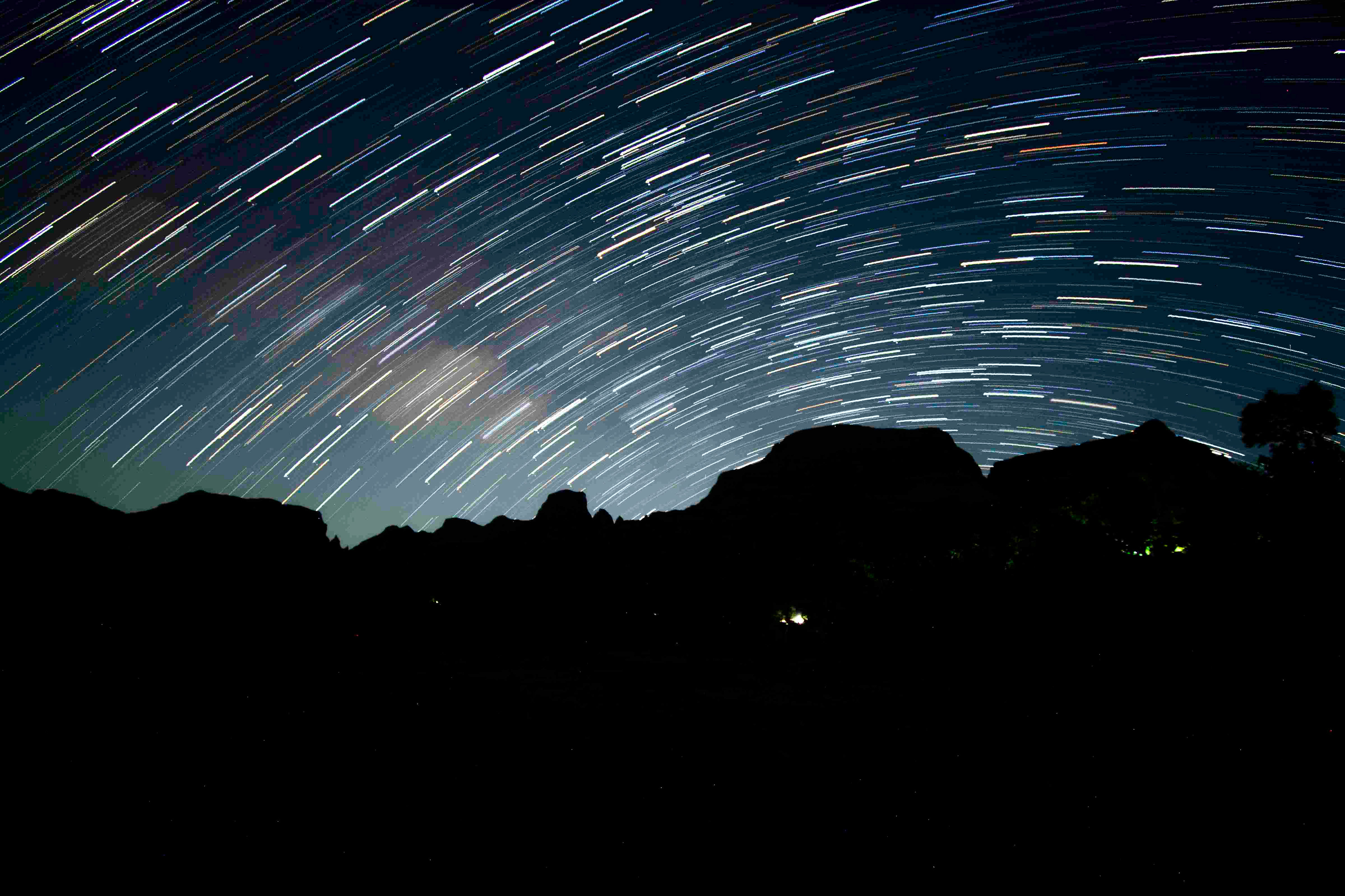 Star Trail On South