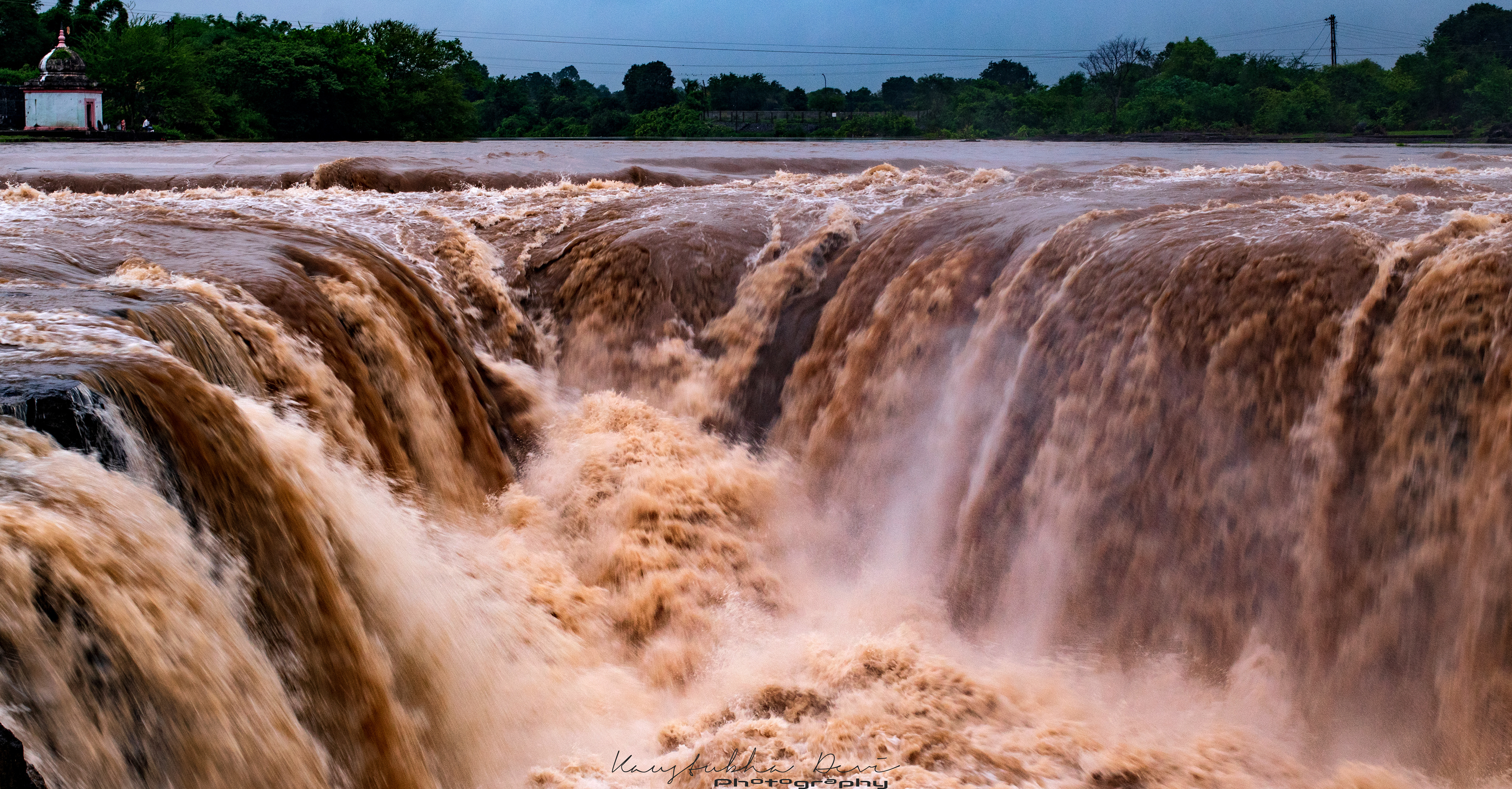 Someshwar waterfall @ Gangapur road Nashik During floods