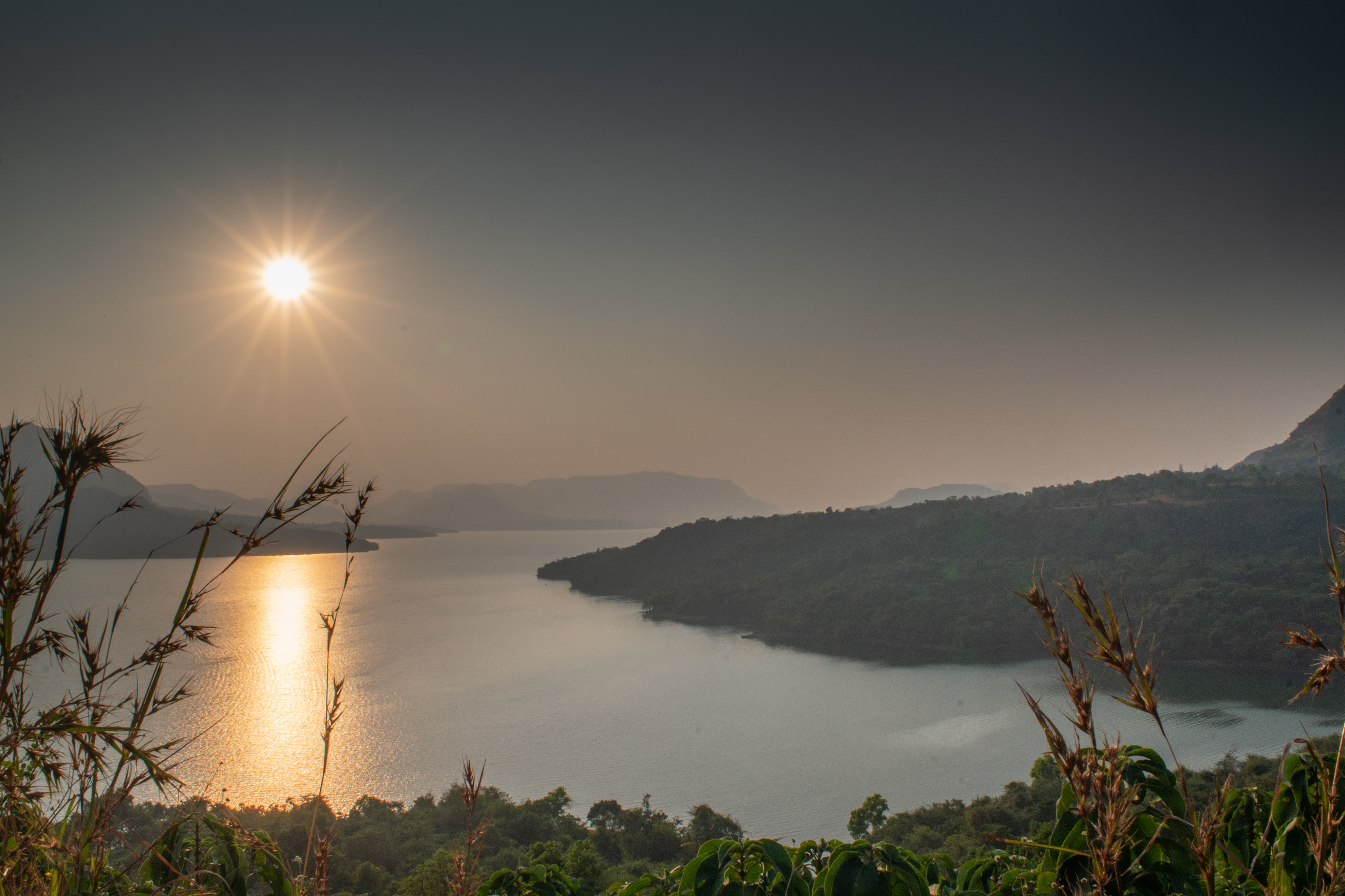 Mushi Dam back water @ Mulshi Pune