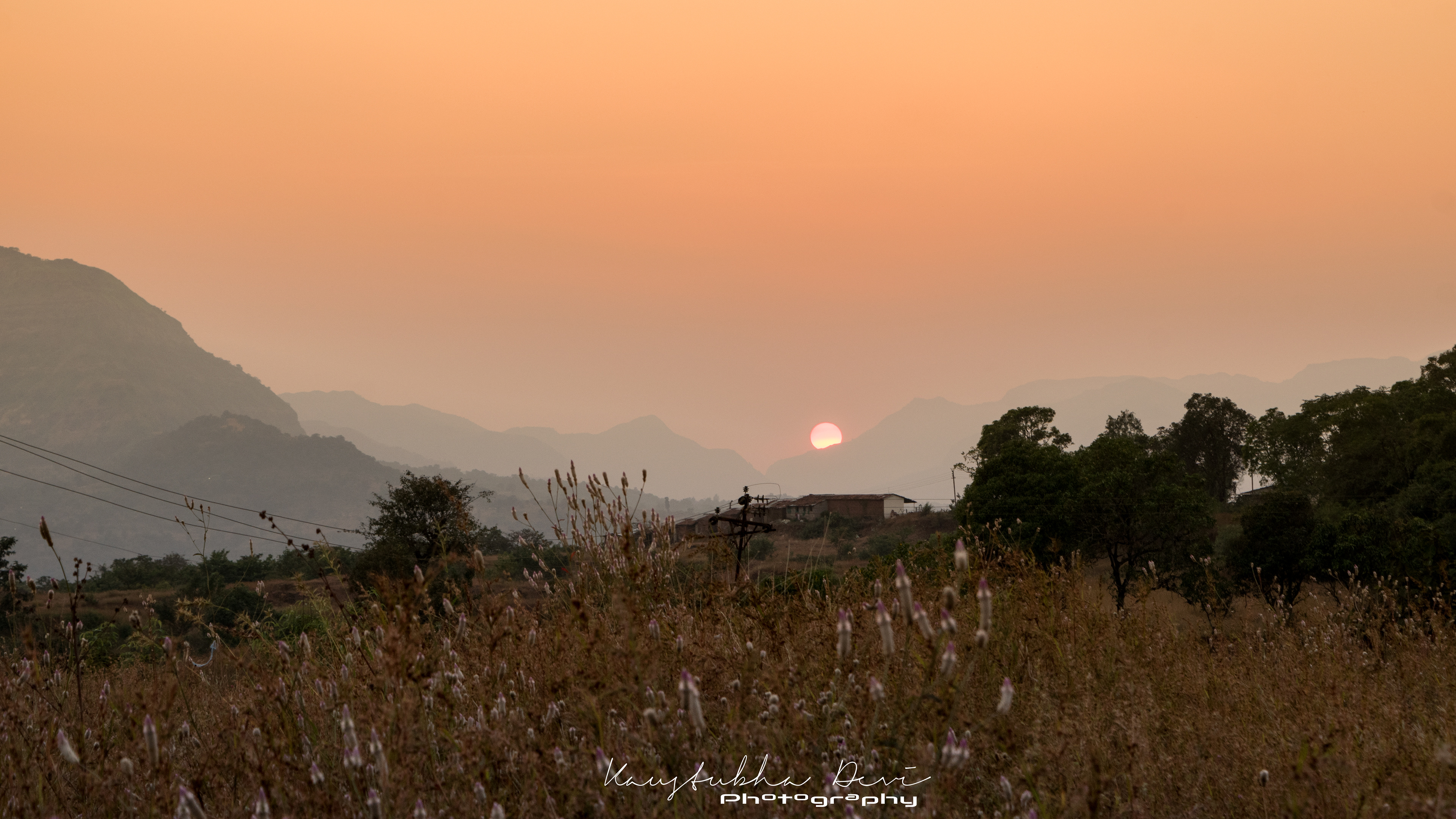 Evening sunset @ Mulshi Pune