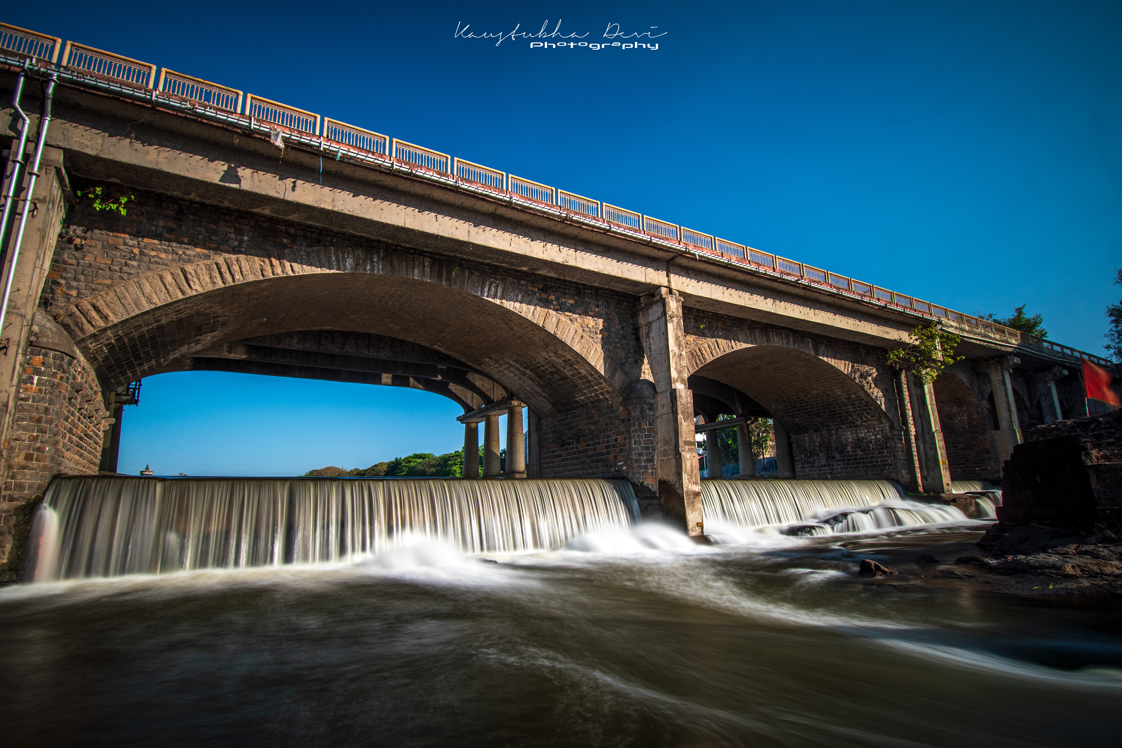 Milky water effect @ Victoria Bridge Nashik