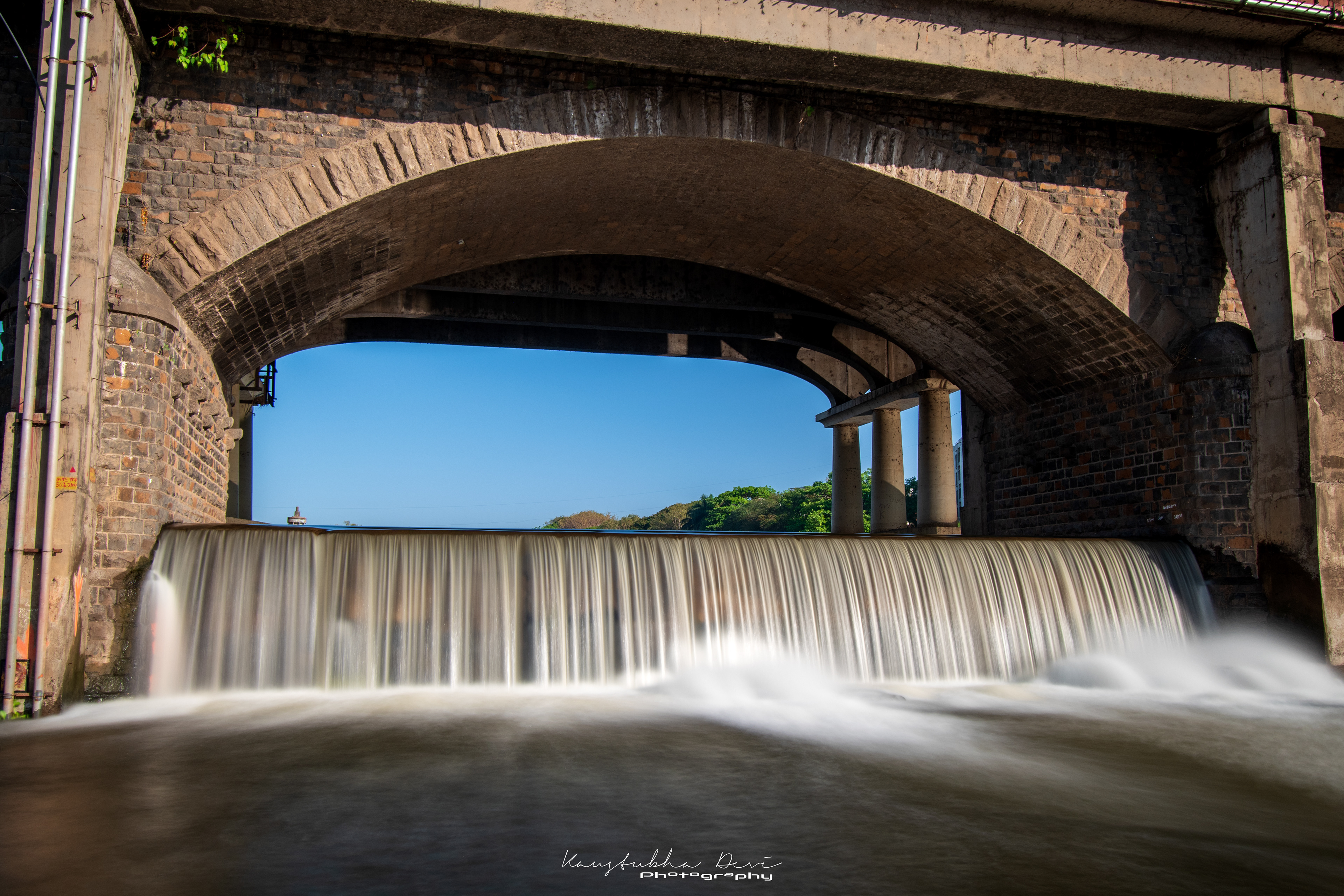 Milky water effect @ Victoria Bridge Nashik