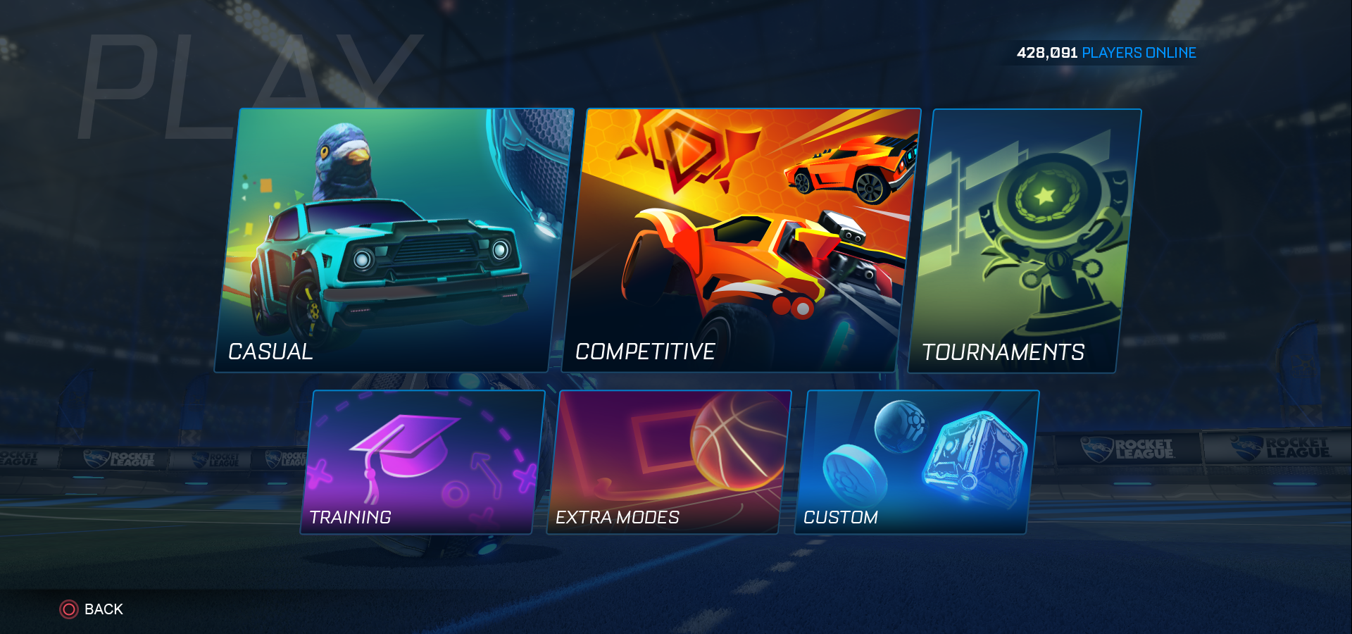 David Carron - Rocket League UI