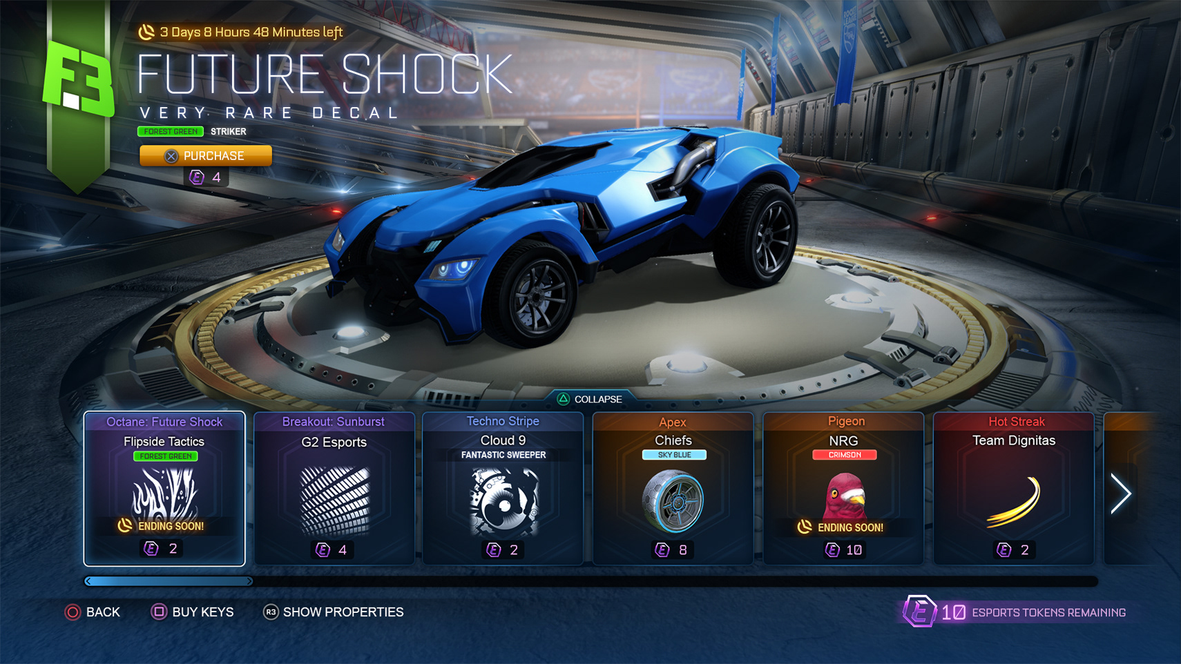 David Carron - Rocket League UI