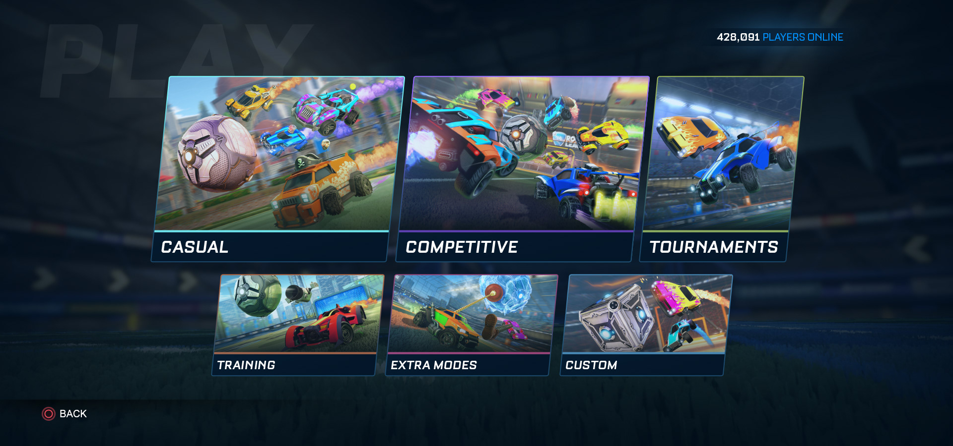 David Carron - Rocket League UI