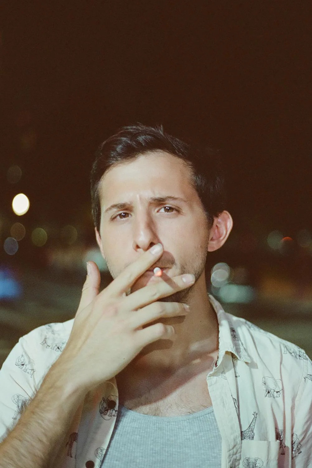 Friend smoking 2