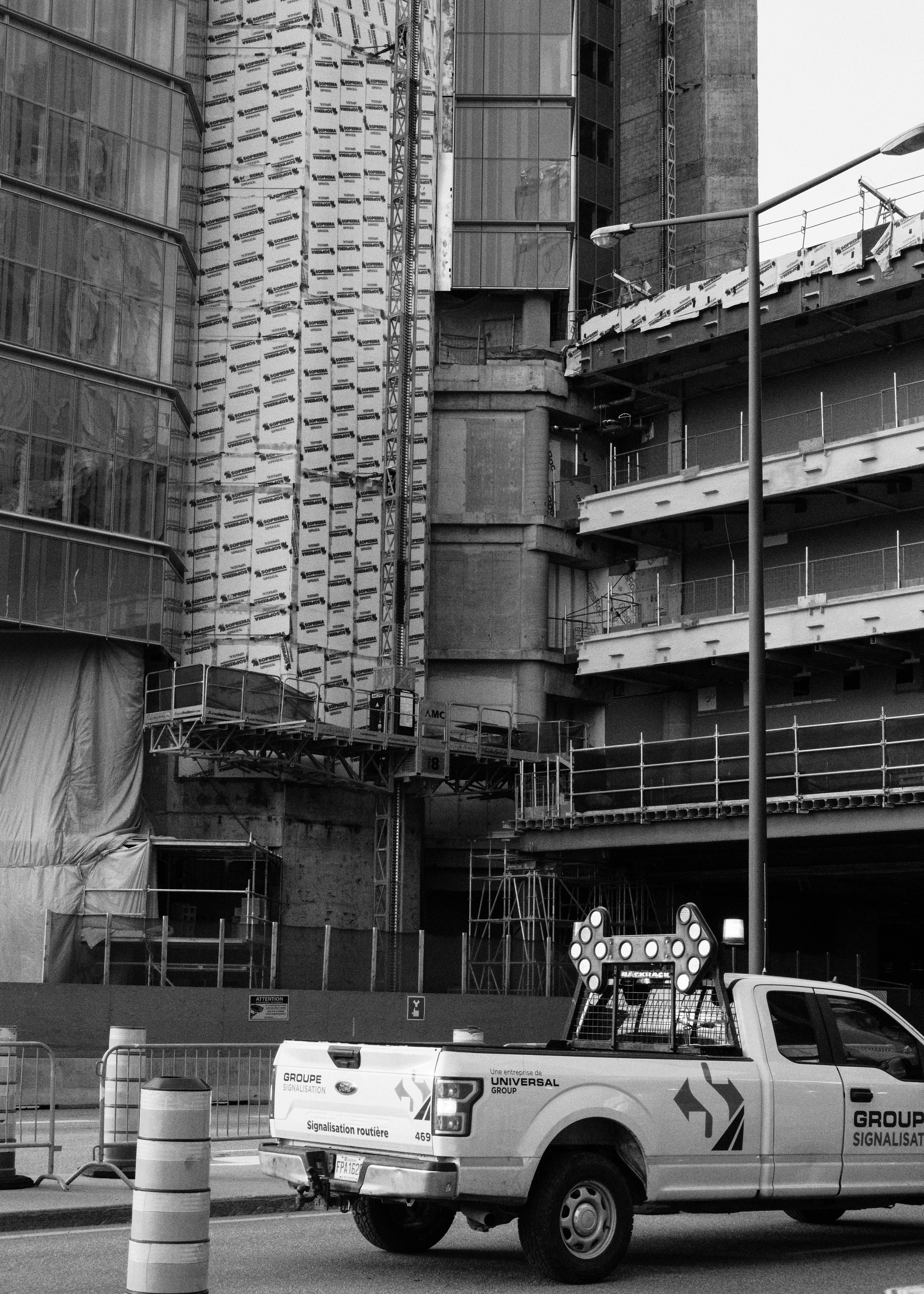 "Construction sites are proof the world changes"