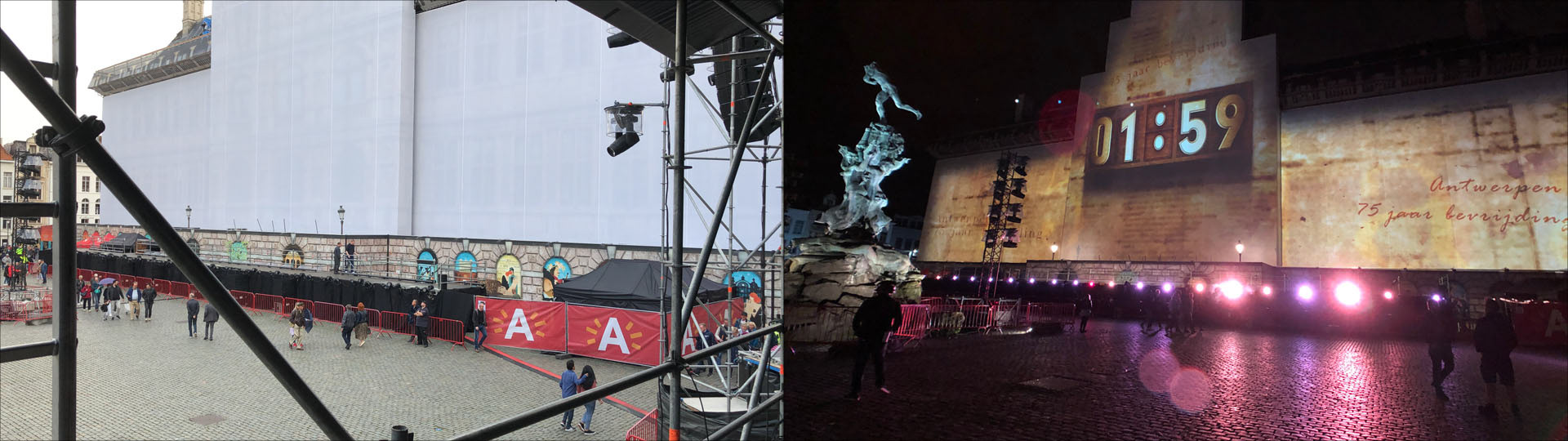 Commemoration event Liberation of Antwerp 2019 Canvas