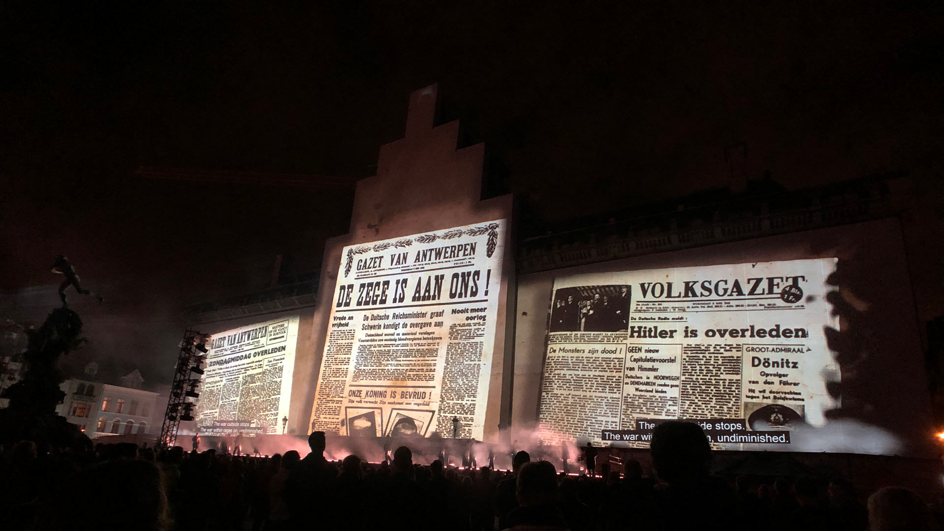 Commemoration event Liberati on of Antwerp 2019 victory