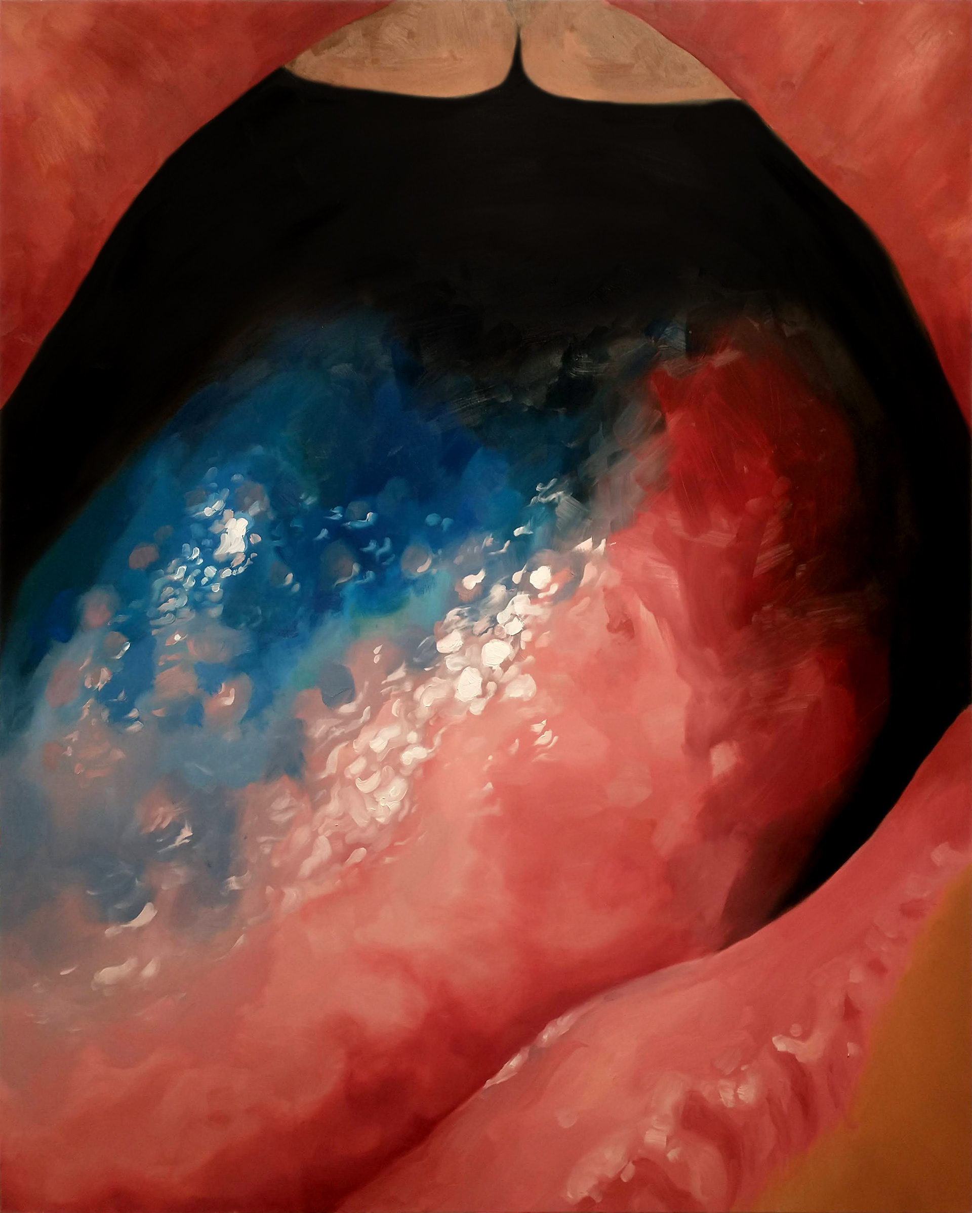 Cælestis Flesh, 60" x 48", Oil on Canvas, 2022
