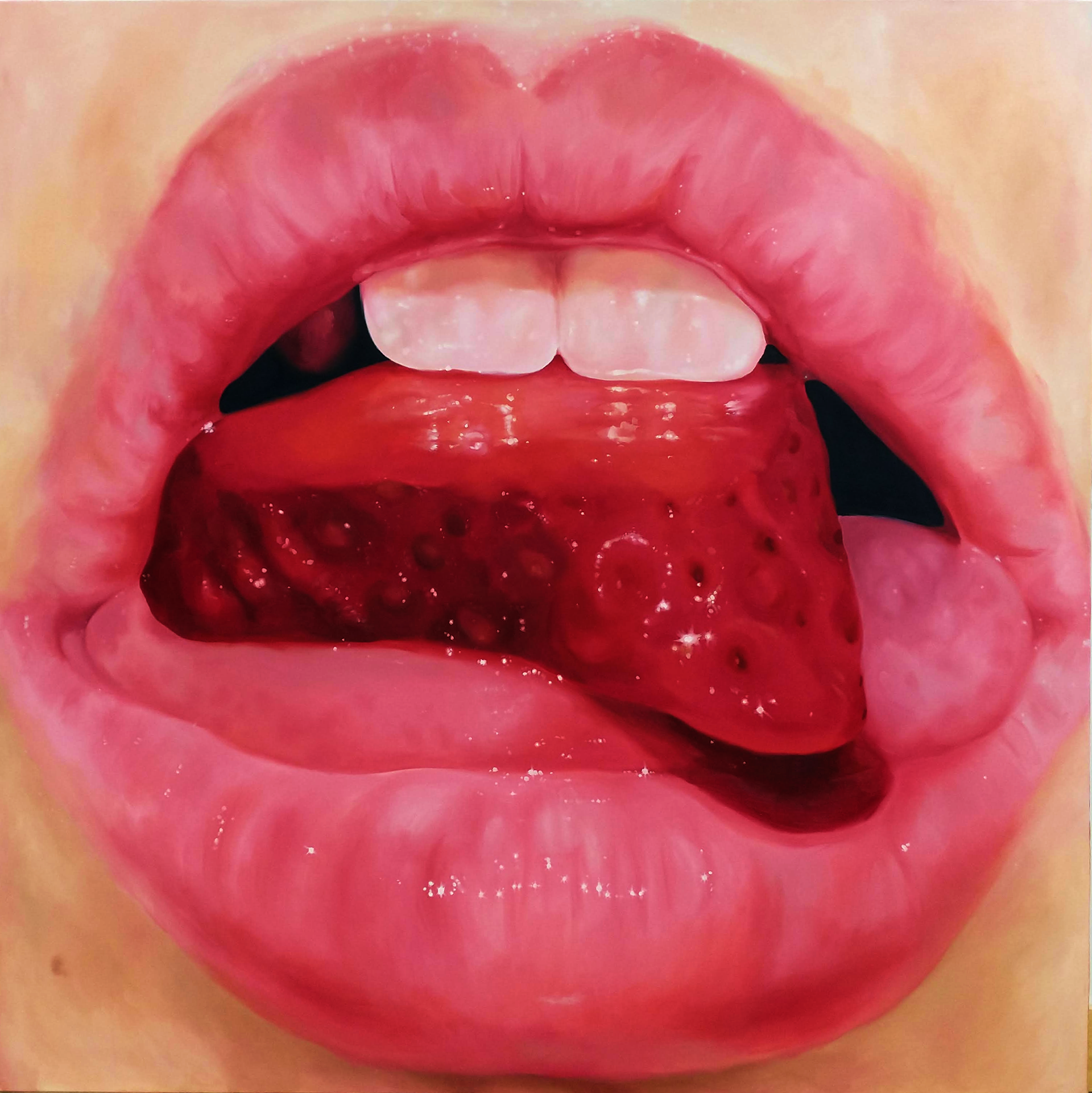 Summer Flesh, 96" x 96", Oil on Canvas, 2023