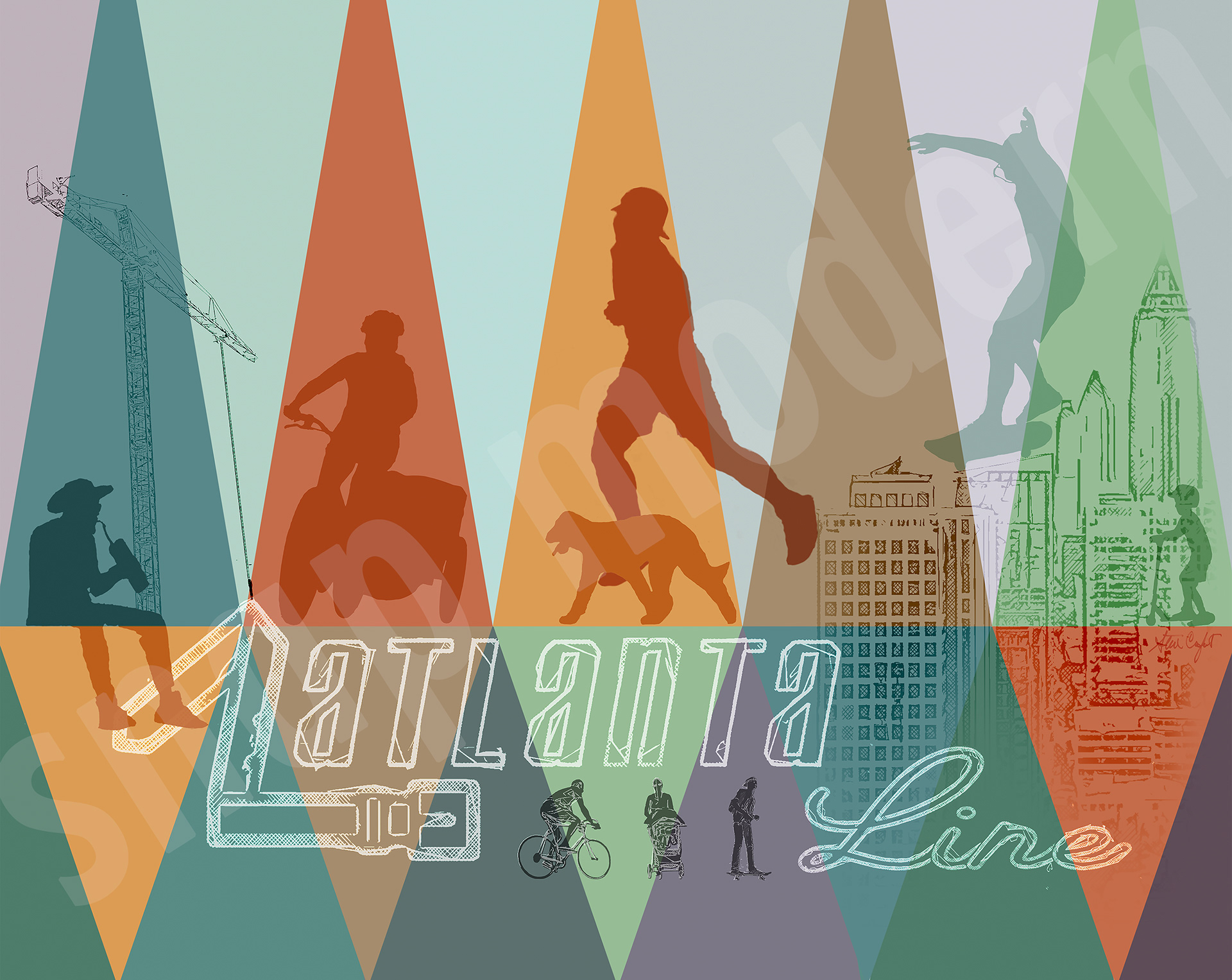 Connecting the ATL on sneaker, bike, and scooter. Hop on and take a walk, or a ride on Atlanta’s Beltline.