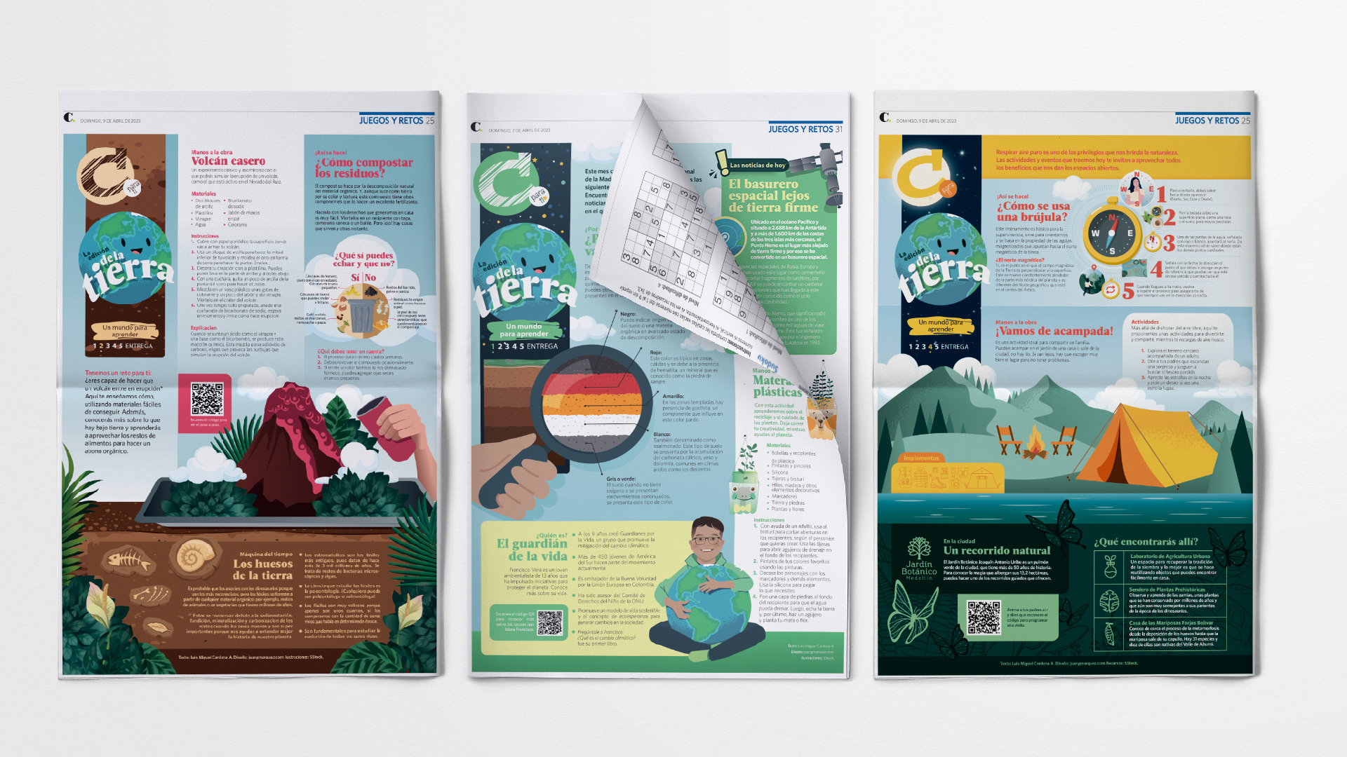 CparaTi design, Special Kids Section from El Colombiano.