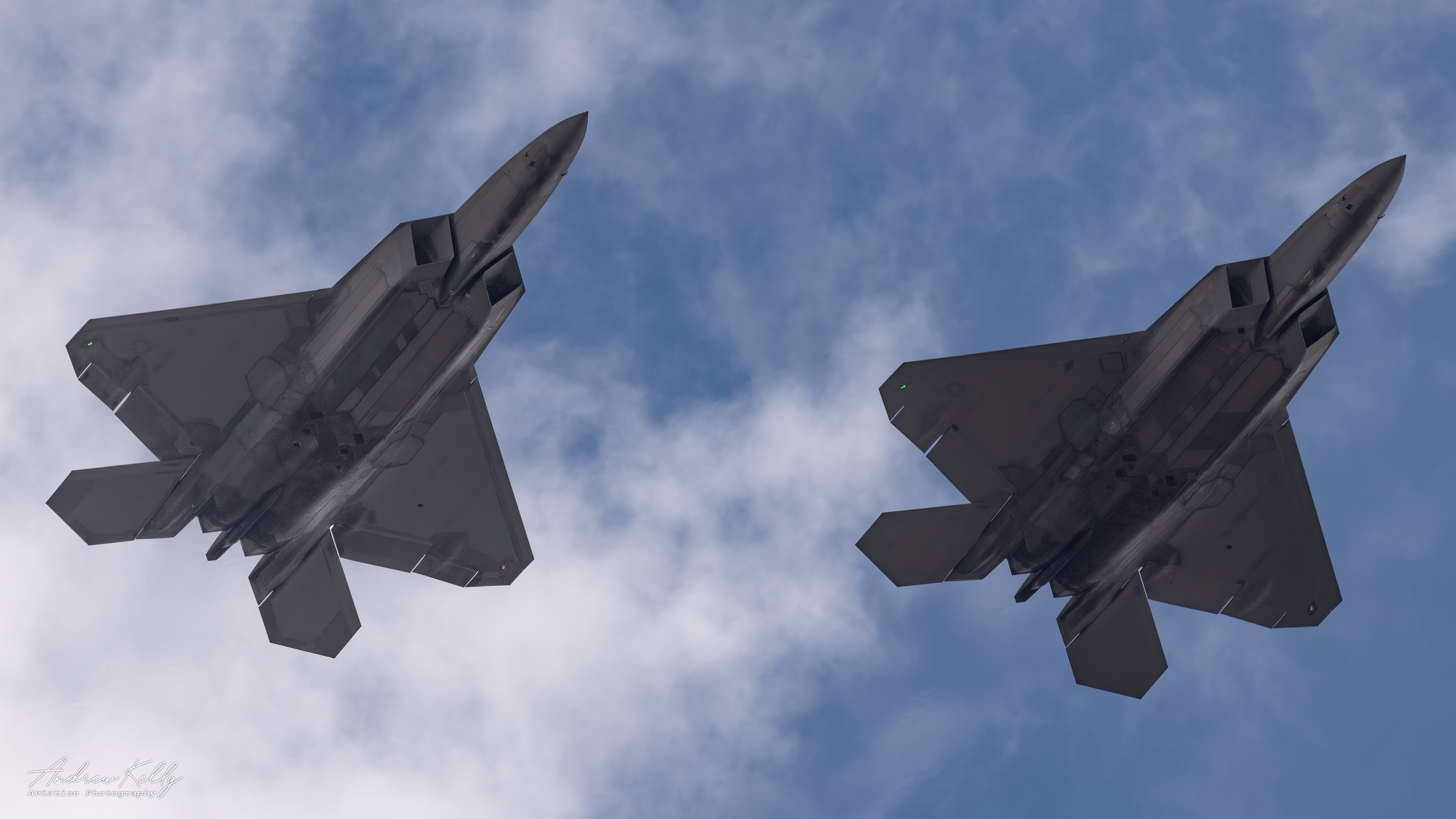 F-22 Raptors RTB at KSAV for William Tell 2023