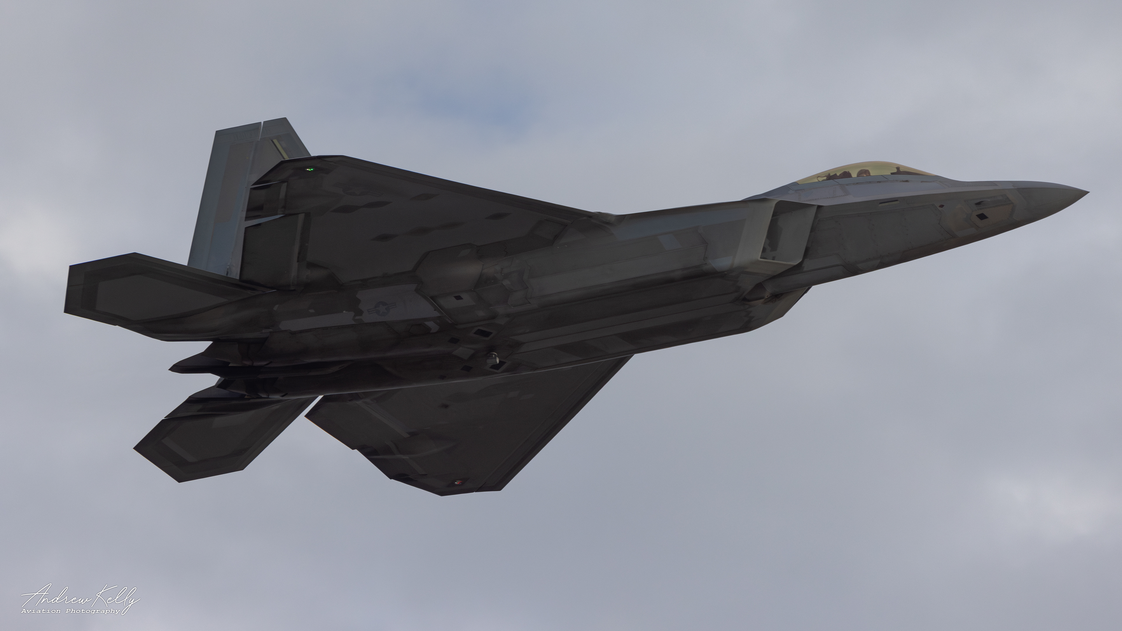 F-22 Raptor Departs KSAV for William Tell 2023