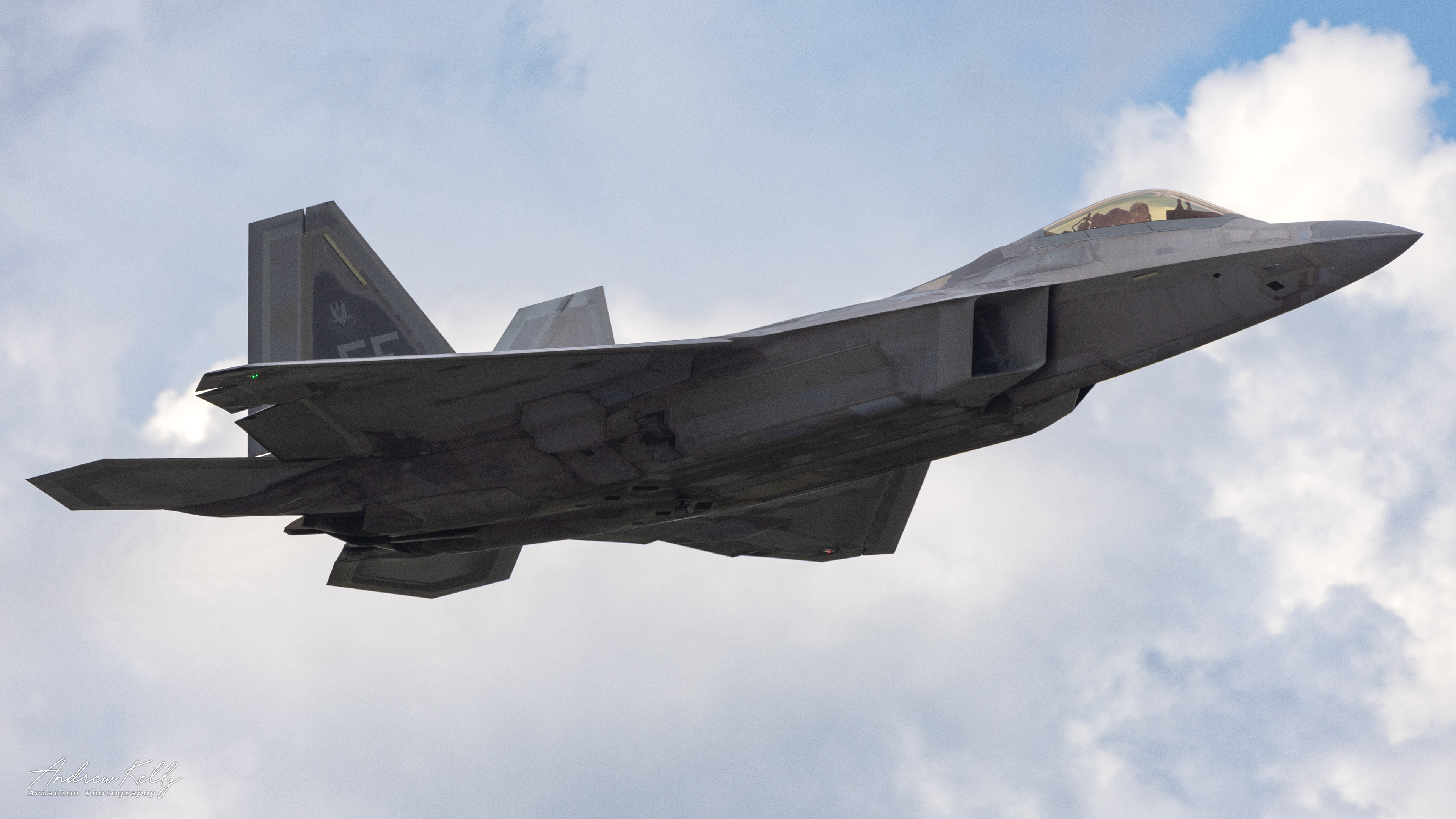 F-22 Raptor Departs KSAV for William Tell 2023