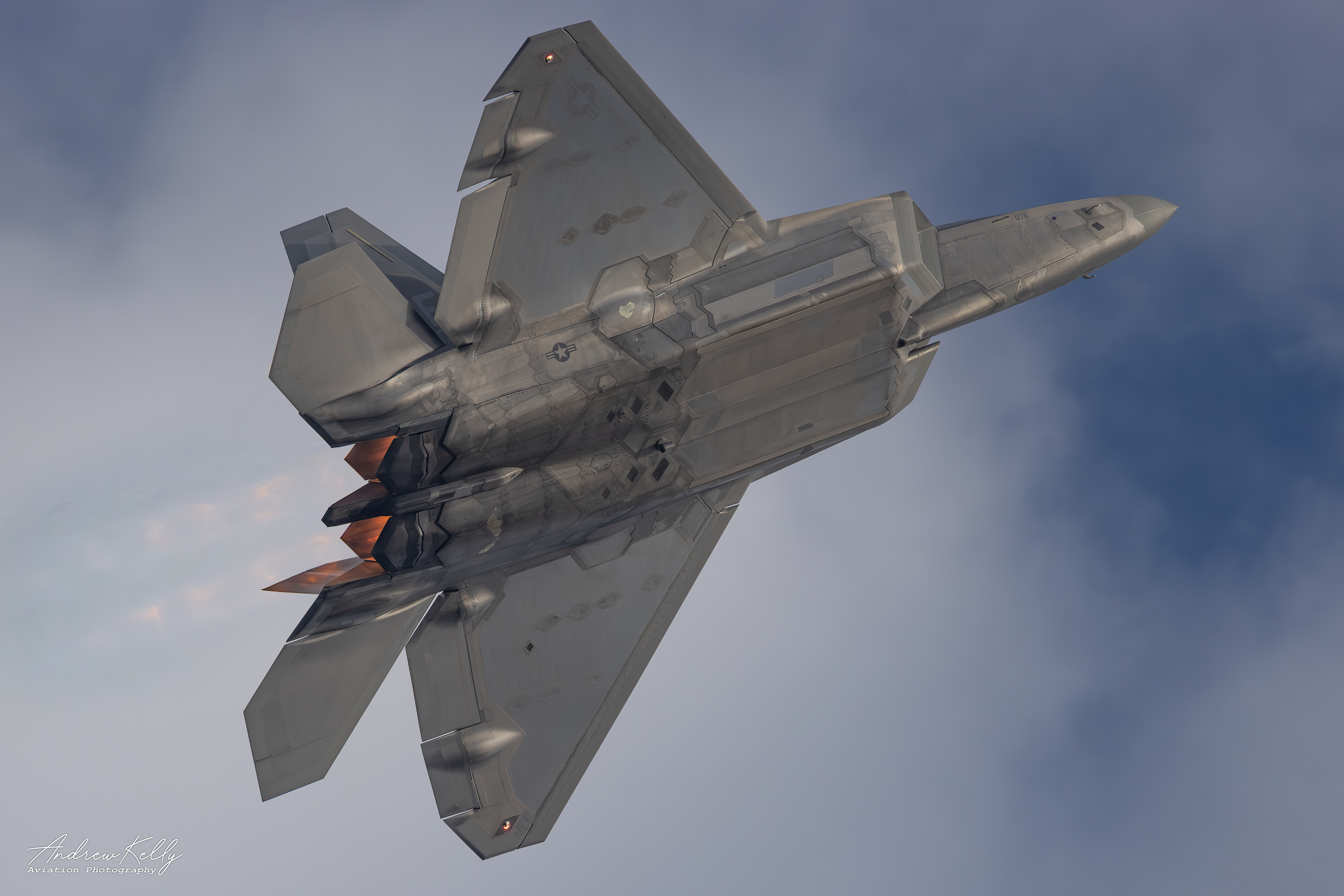 F-22 Raptor Departs KSAV for William Tell 2023