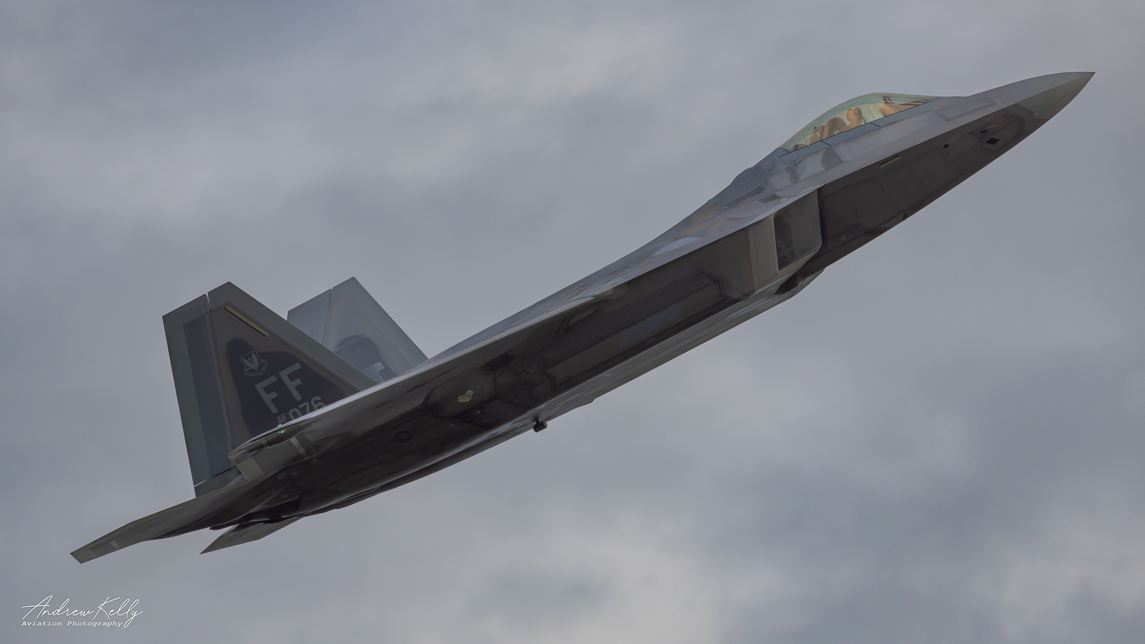 F-22 Raptor Departs KSAV for William Tell 2023