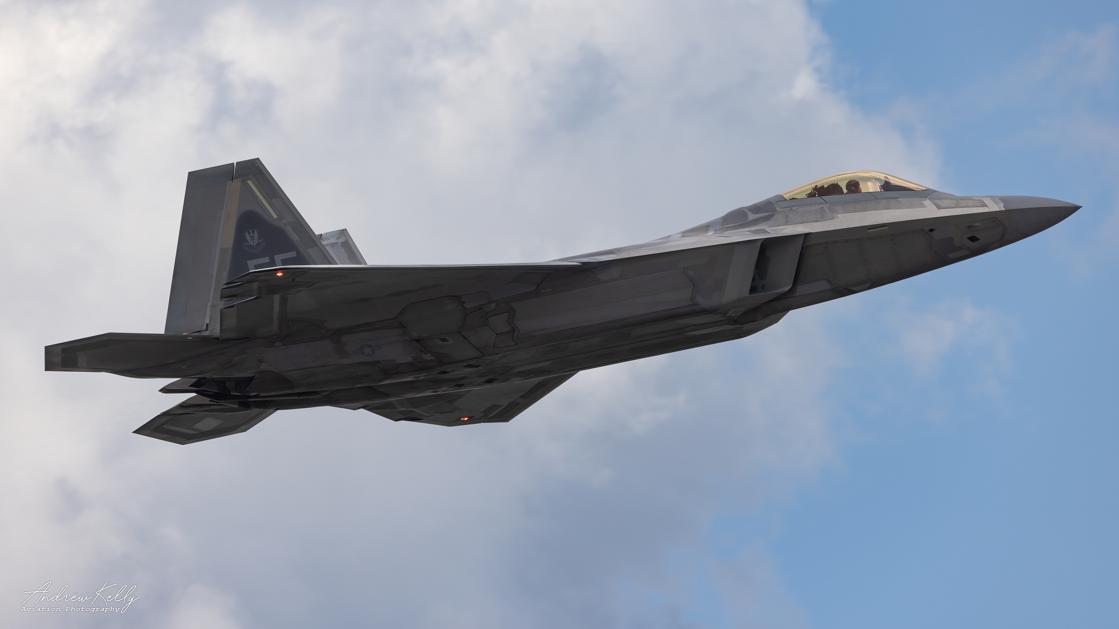 F-22 Raptor Departs KSAV for William Tell 2023